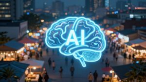 AI leading digital growth, retail lagging behind.